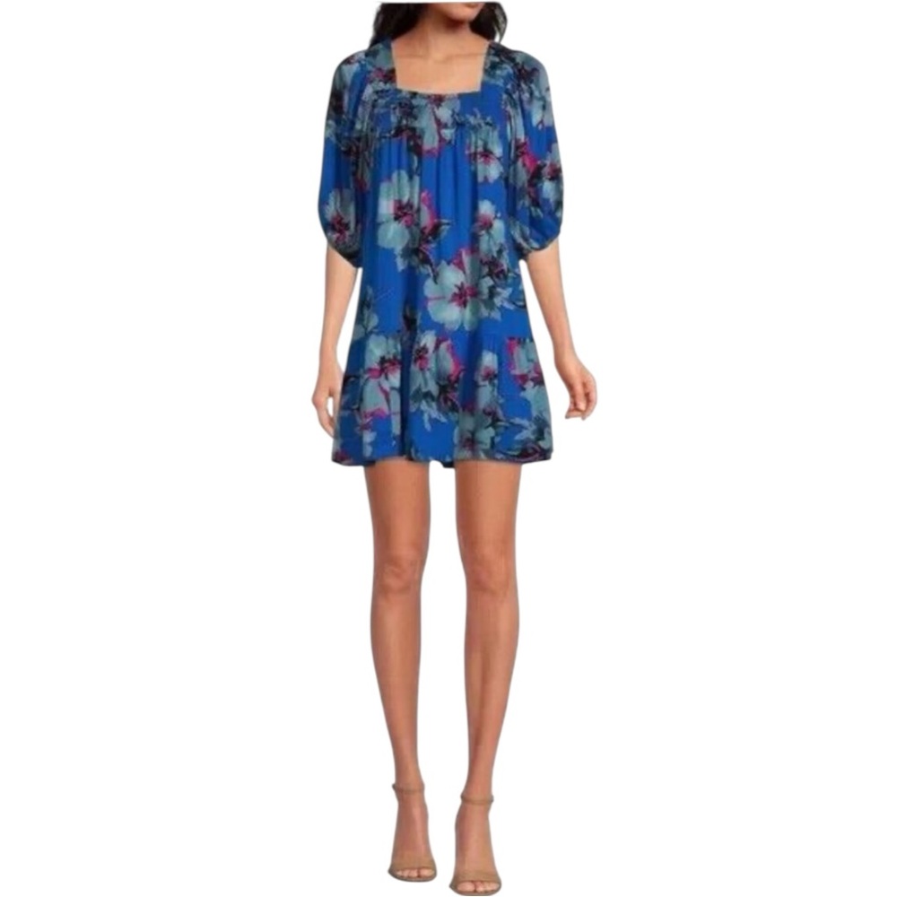 NWT Band of the Free Soria‎ Tropical Floral Mini Dress Spring Summer Lightweight